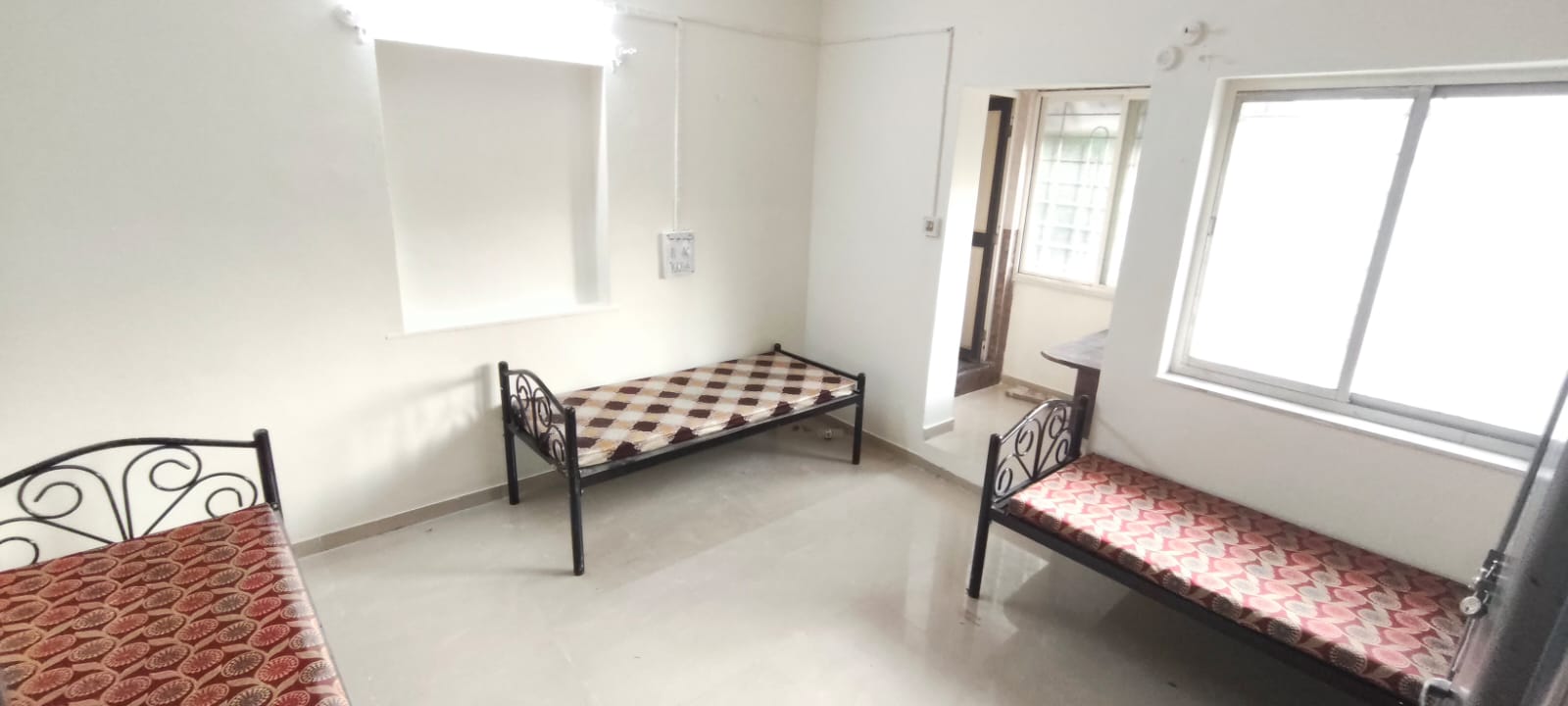 Bright shared room at Vidya Girls PG