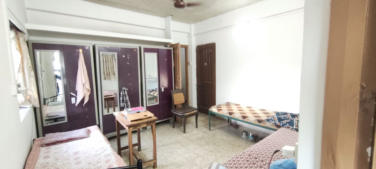 Wardrobe and storage area